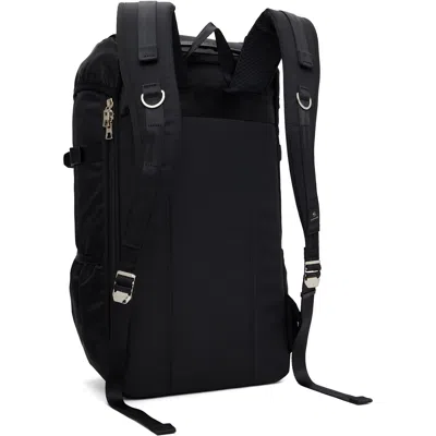 Master-piece Black Lightning Flap Backpack In Black