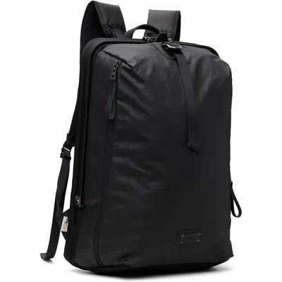 Master-piece Black Bump L Backpack In Black