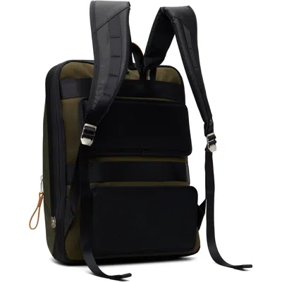 Master-piece Khaki Bump M Backpack In Khaki