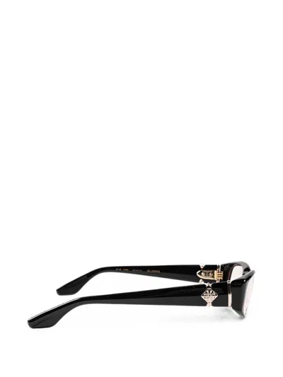 Chrome Hearts Her Rectangle-frame Glasses In Multi