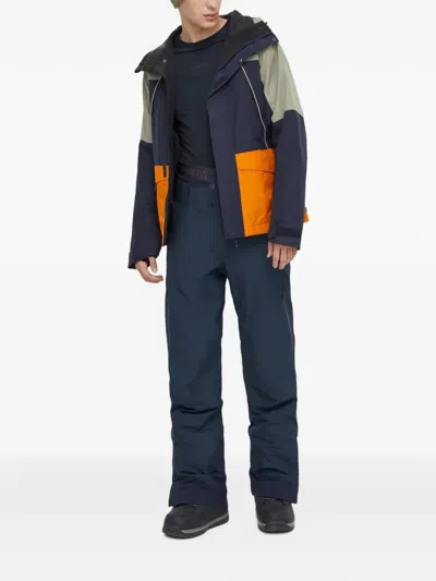 Picture Logo-print Ski Jacket In Multi