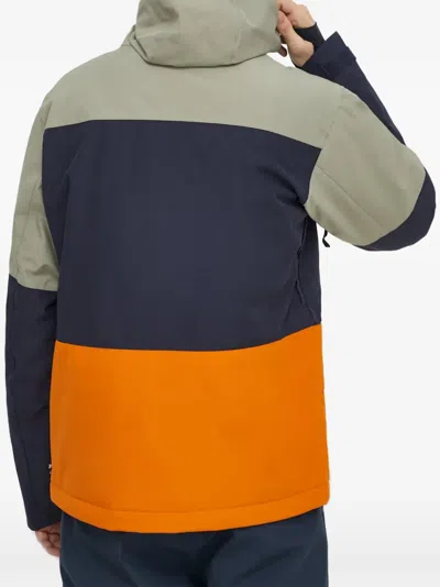 Picture Logo-print Ski Jacket In Multi