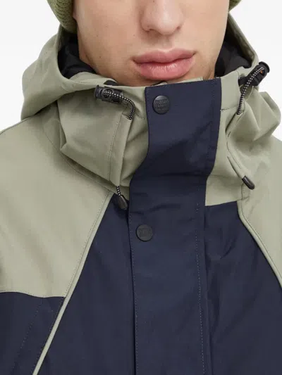 Picture Logo-print Ski Jacket In Multi