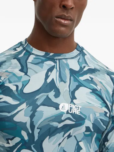 Picture Abstract-print Base Layer In Multi