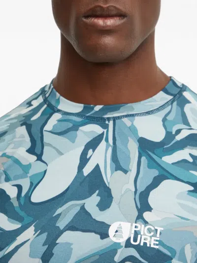 Picture Abstract-print Base Layer In Multi