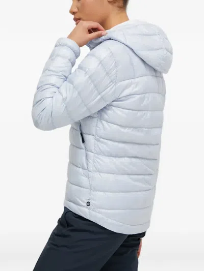 Picture Mid Puff Pertex Feather Jacket In Blue