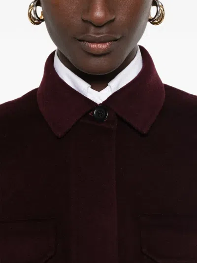 Bompard Double-sided Flap-pocket Jacket In Red