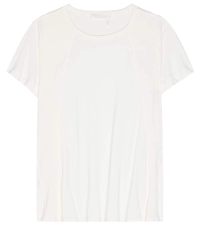 Chloé Cotton T-shirt In White