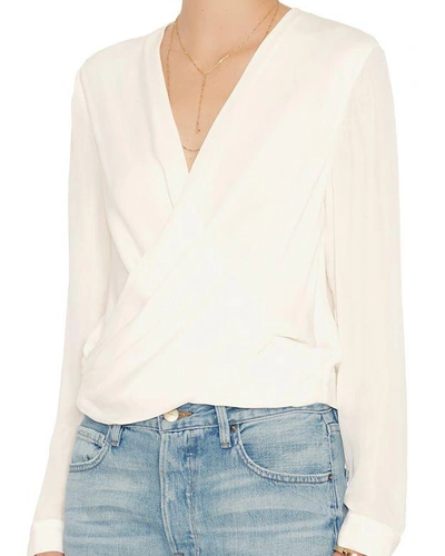 Shop L Agence Gia Cross Front Blouse