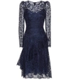 DOLCE & GABBANA Lace dress with flounce