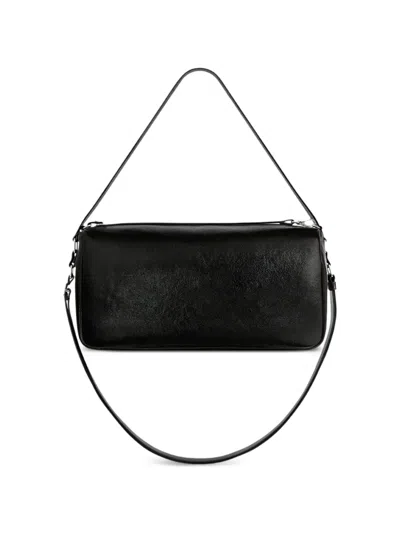 Courrèges Medium Three Sixty Shoulder Bag In Black
