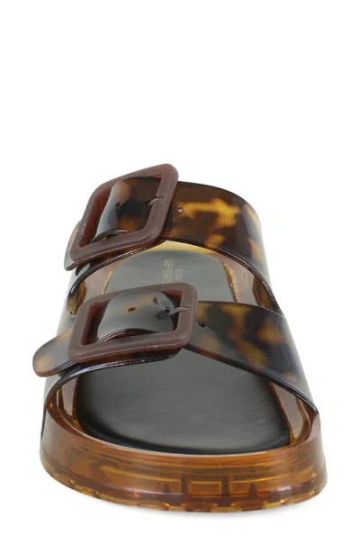 Bcbgeneration Marli Slide Sandal In Multi Tortoise