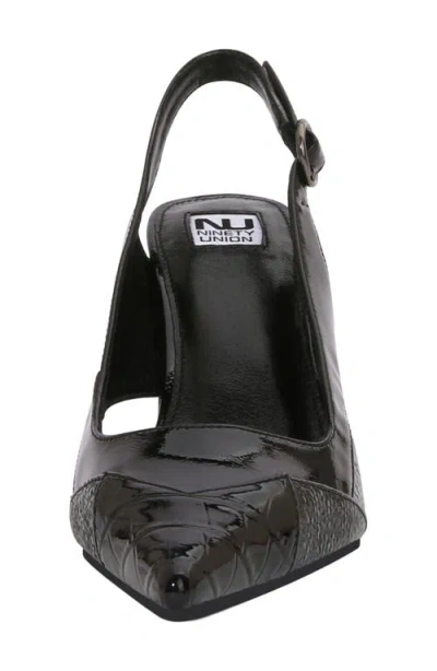 Ninety Union Francis Slingback Pump In Black Multi