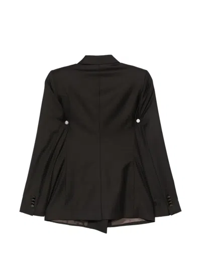 Tagliatore Double-breasted Suit In Brown