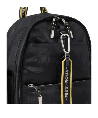 Fendi Climb Backpack In Black