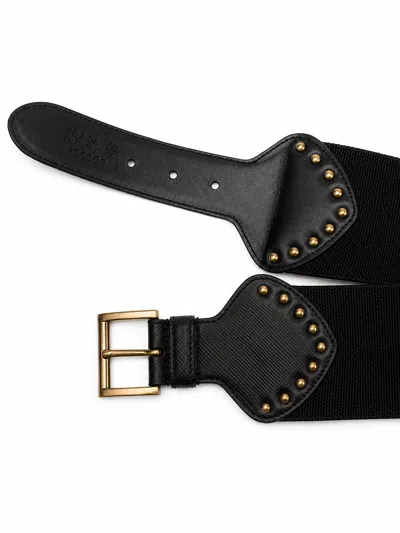 Prada Buckle Belt In Black