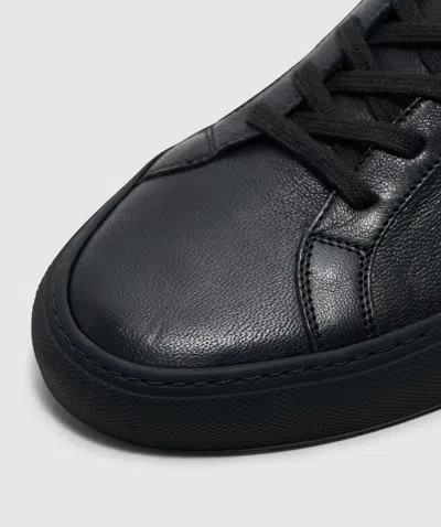 Common Projects Achilles Premium Sneakers In Black
