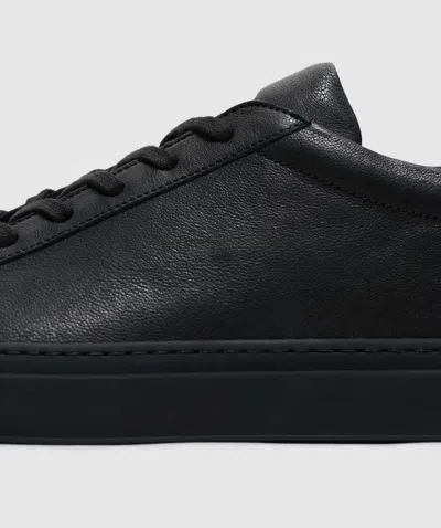 Common Projects Achilles Premium Sneakers In Black