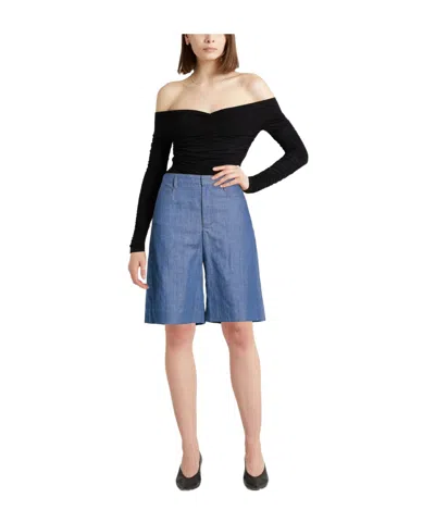 Max Mara Solidcolor Cropped Trousers In Multi