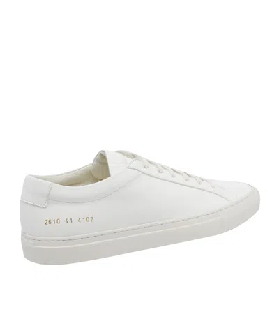 Common Projects Lace-up Low-top Sneakers In White