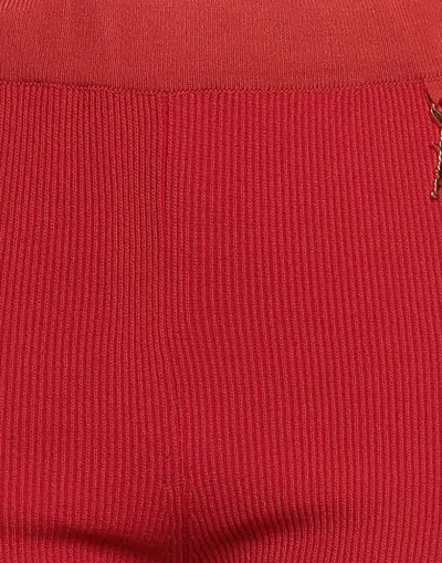 Jacquemus Solid-colored Knit Shorts In Red