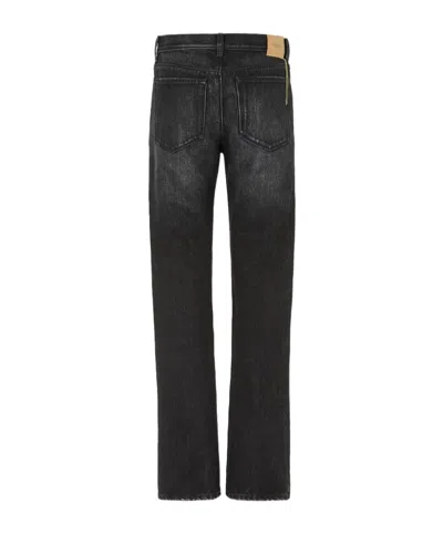 Fendi Long Jeans In Black