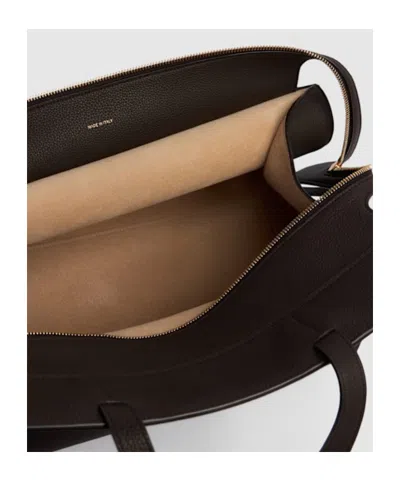 Khaite Double Handle Tote In Black