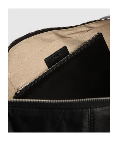 Lemaire Shoulder Bag With Single Handle In Black