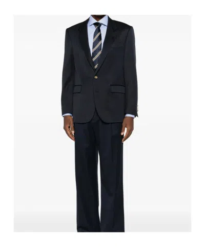 Lardini Peak-lapels Button-up Jacket In Multi