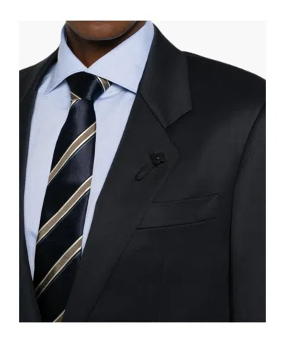 Lardini Peak-lapels Button-up Jacket In Multi