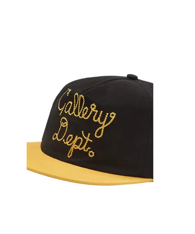 Gallery Dept. Two-tone Baseball Cap In Black