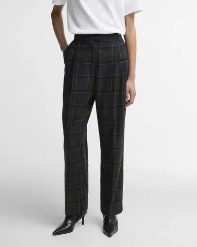 Barbour Checked Straight-leg Trousers In Multi
