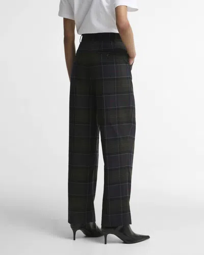 Barbour Checked Straight-leg Trousers In Multi