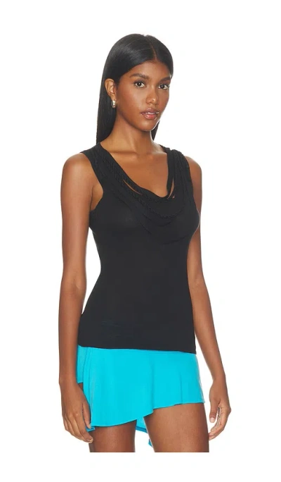 Geel Cable Tank In Black