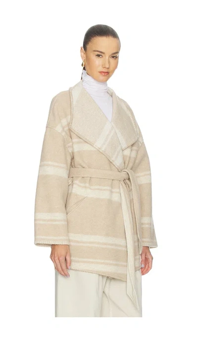 Isabel Marant Étoile Brea Coat In Sand