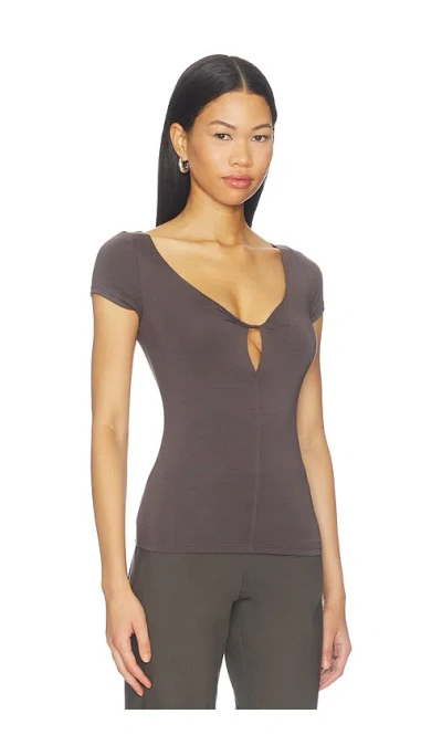 Geel Connor Top In Ash