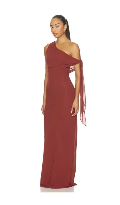 Nbd Saachi Gown In Rust
