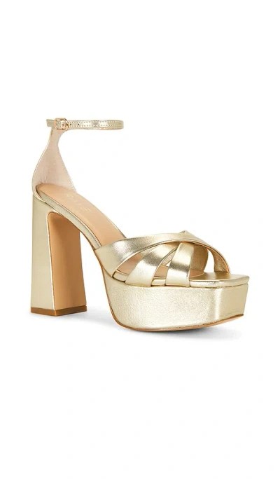 Raye Iris Platform In Gold
