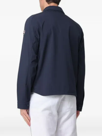 Colmar Zip-up Flap-pocket Jacket In Blue