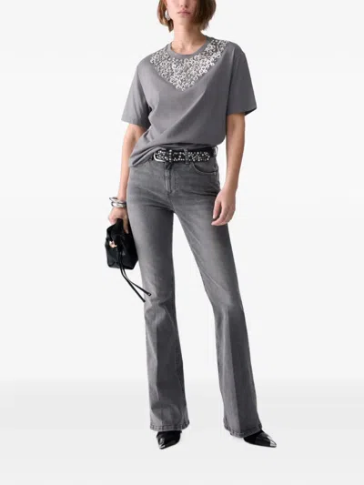 Liu •jo Bootcut Jeans In Gray