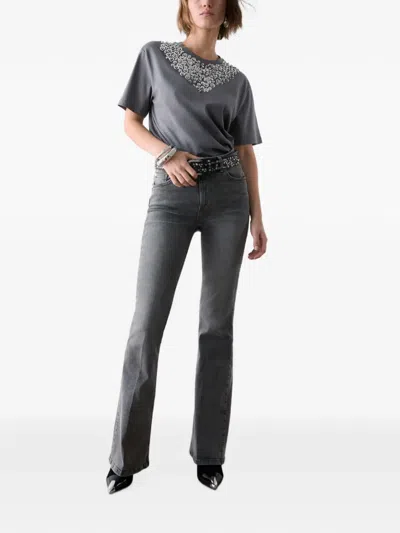 Liu •jo Bootcut Jeans In Gray