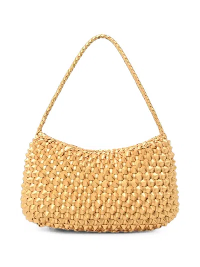 Dragon Diffusion Embossed Cactus-pattern Shoulder Bag In Pink