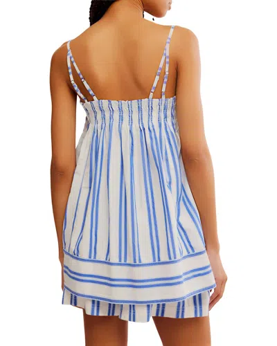 Leon Gori Leon 2pc Top & Short Set In Blue