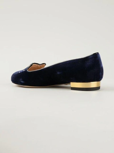 Shop Charlotte Olympia 'kitty' Slippers