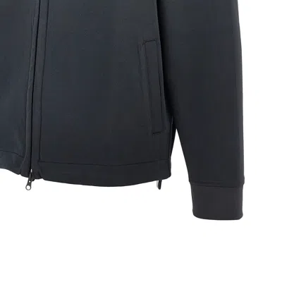 Arte Polyform Technical Jersey Track Jacket In Black