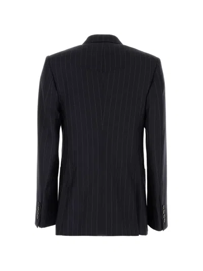 PINSTRIPE DOUBLE-BREASTED JACKET