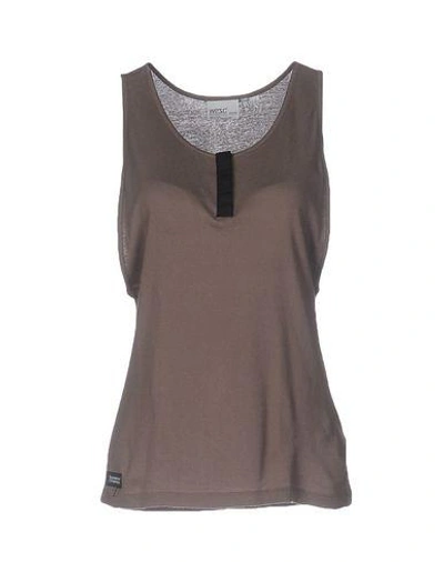 Wesc Tank Tops In Cocoa