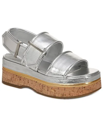 Franco Sarto Piper Slingback In Silver