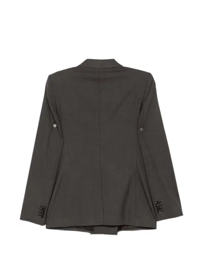 Tagliatore Double-breasted Suit In Black