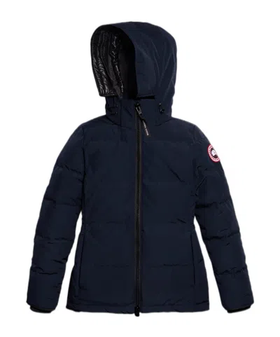 Canada Goose Blue Polyester Full-length Jacket In Blue